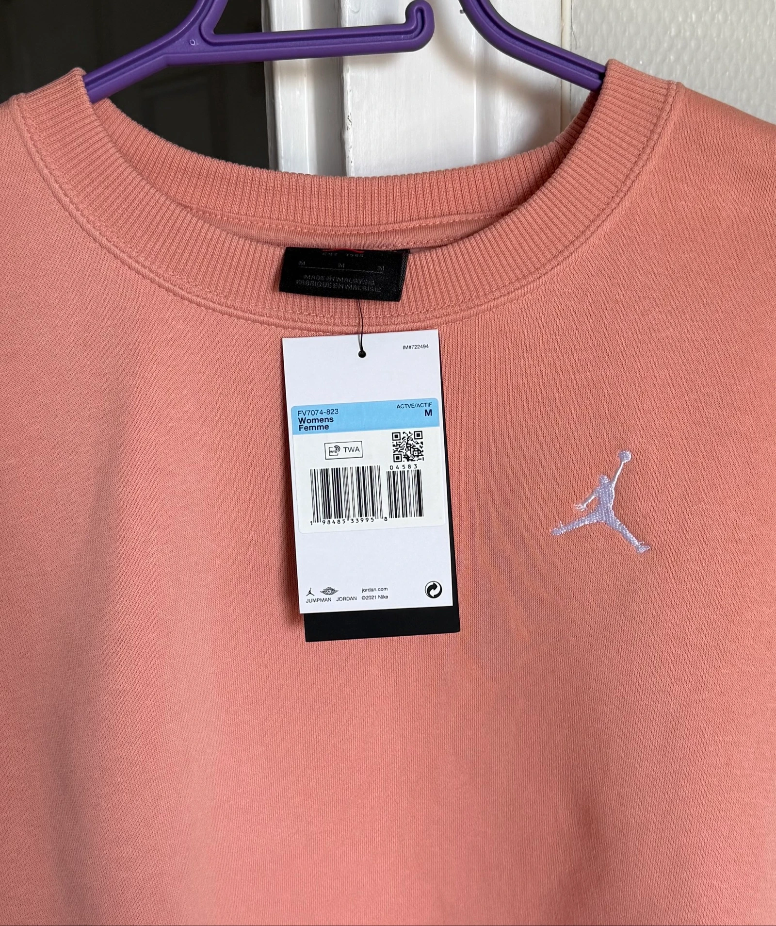 Nike X Jordan Women's Sweatshirt Never Worn – photo 3